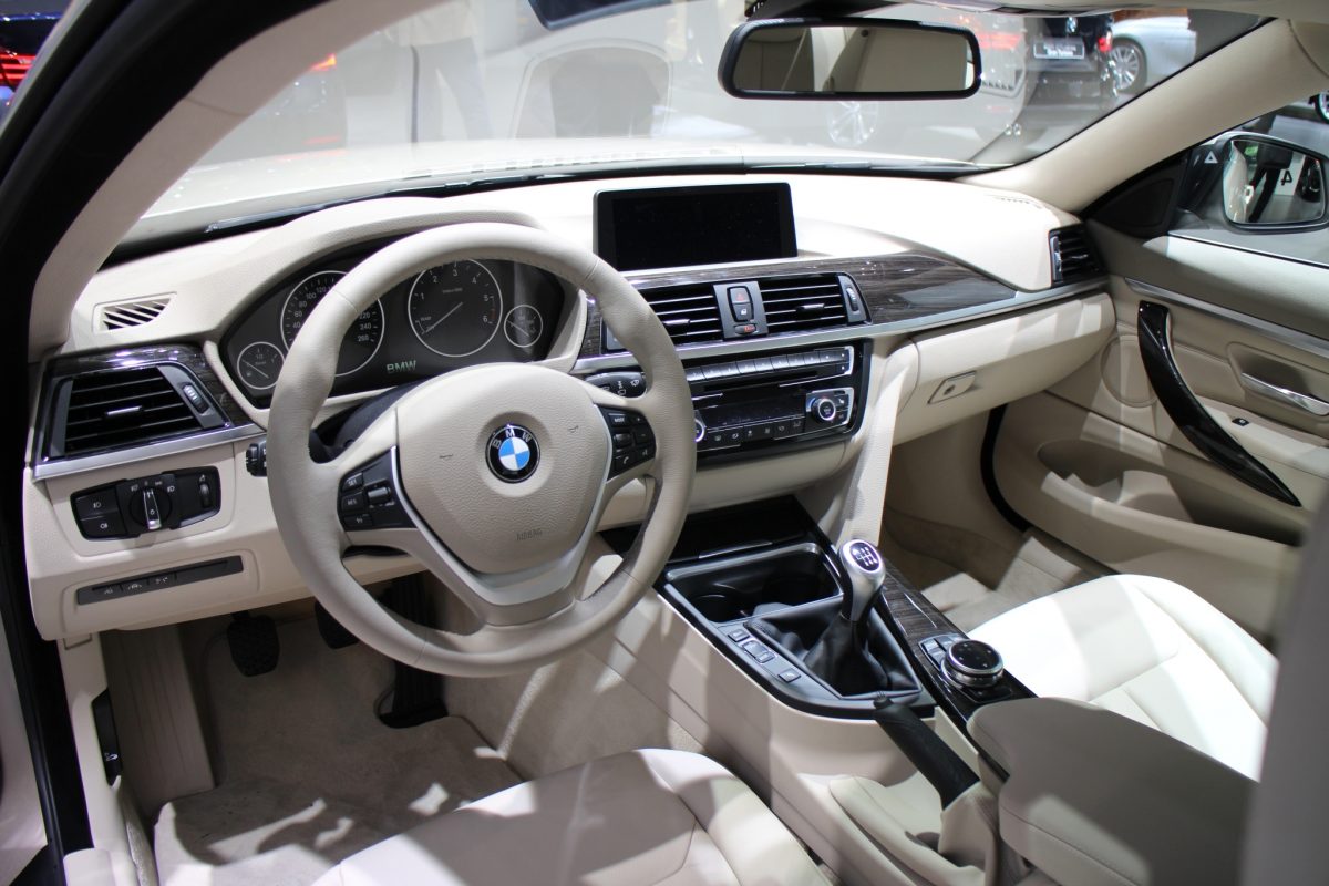 BMW 3 F32 interior